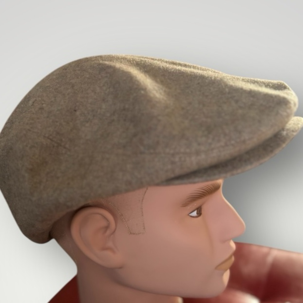 Bulleit Rye Frontier Whiskey Tan Tweed Cabby Ascot Gatsby Newsboy Cap Mens OS